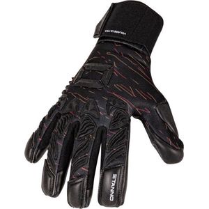 Volare Ultra Goalkeeper Glove II-Zwart-Grijs-Neon oranje-9,5