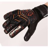 Volare Match goalkeeper Gloves II-Zwart-Grijs-Neon oranje-9