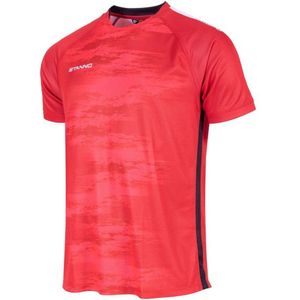 Holi Shirt II Rood-Wit-Zwart S