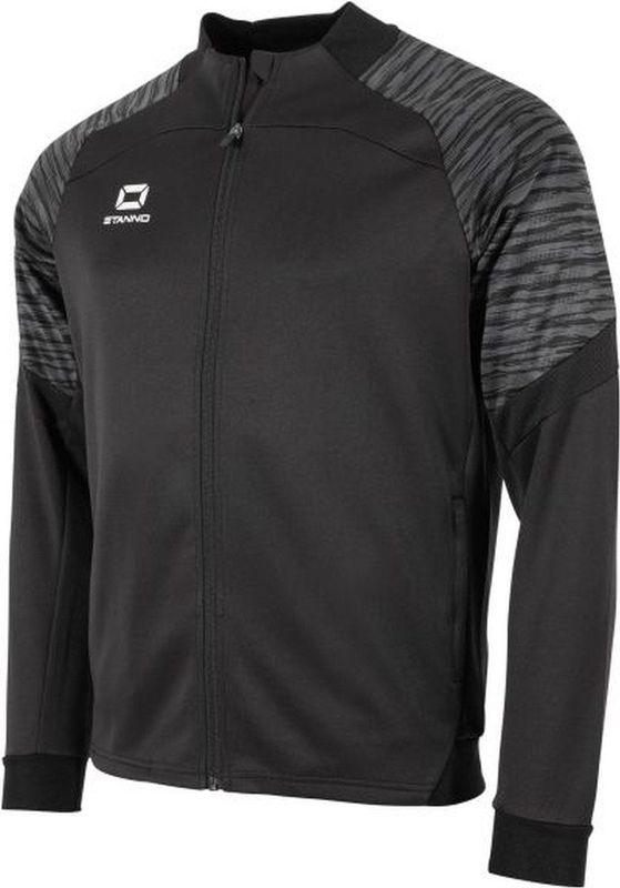 Stanno - Bolt Full Zip Top - Zwart - Regular Fit - Heren en Dames