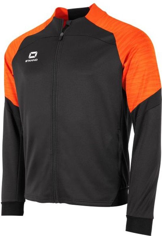 Stanno - Bolt Full Zip Top - Zwart - Regular Fit - Heren en Dames