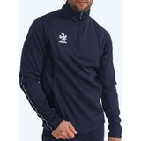 Reece - Shift Quarter Zip Top - Navy - Kleding