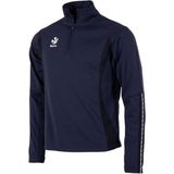 Reece - Shift Quarter Zip Top - Navy - Kleding