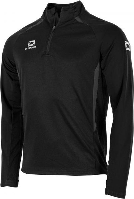 Stanno - Stadio Quarter Zip Top - Zwart - Sporttop