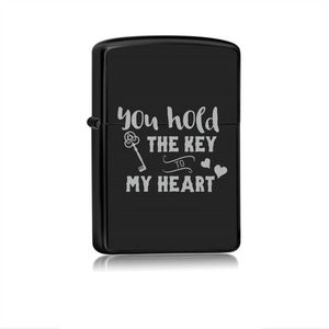 Aansteker Zwart - You Hold The Key to My Heart