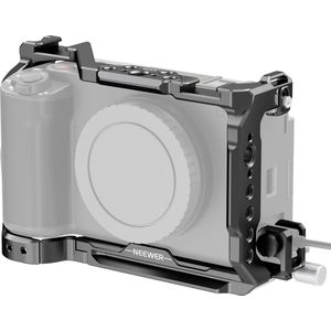 Neewer® - ZV-E1 Camera Cage met HDMI-kabelklem - NATO Rail, 3/8"" ARRI Zoekgaten, 1/4"" Schroefdraad - Arca-Type Basis - Metalen Video-installatie - Compatibel met Sony ZV-E1 en DJI RS RSC - Zwart