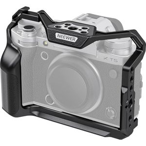 Neewer® - Camera Full Cage - Compatibel met Fujifilm X-T5, Aluminium Videomontage met Ontspanknop, Cold Shoe, Nato-rail, Arca Type QR Basis - Compatibel met SmallRig-accessoires en DJI RS Gimbals