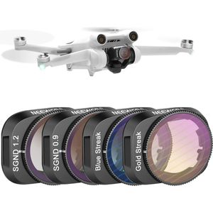 Neewer ND en Effectfilterset - DJI Mini 3/Mini 3 Pro - 4 Stuks