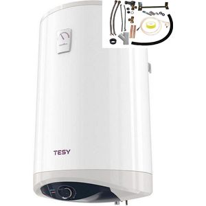 Modeco antikalk energiezuinige boiler met installatie set voor verticale boilers 80 liter van Tesy