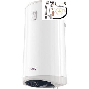 Modeco antikalk energiezuinige boiler met installatie set voor verticale boilers 120 liter van Tesy