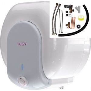 Tesy keukenboiler 10 liter BiLight Compact IN met onderuitloop met installatieset