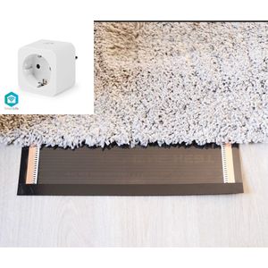 Smart verwarmingsfolie infrarood folie woonkamer voor vloerbedekking, tapijten vloerkleden elektrisch, Wifi 150 cm x 110 cm 363 Watt