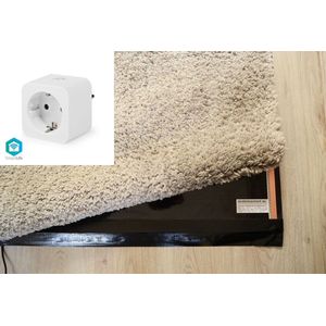 Smart verwarmingsfolie infrarood folie woonkamer voor vloerbedekking, tapijten vloerkleden elektrisch, Wifi 160 cm x 60 cm 211 Watt