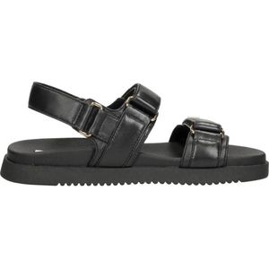 Steve Madden - SM11002535 - Sandalen - Zwart - Synthetisch - Plat