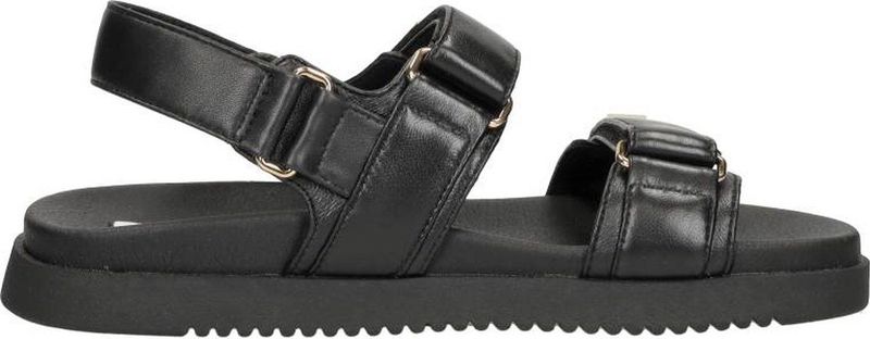 Steve Madden - SM11002535 - Sandalen - Zwart - Synthetisch - Plat