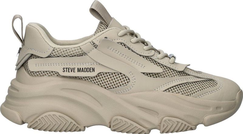 Steve Madden - Possession-E Sneaker - Greige - Dames