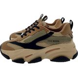 Steve Madden - Possession-E - Dames Sneaker - Ecru - Gerecycled Polyester