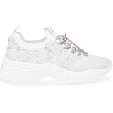 Steve Madden - Meter - Sneakers - Wit - Leer