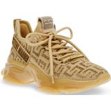 MAXOUT - Trainer - Wit - Textiel - Sculpturale Rubber Zool