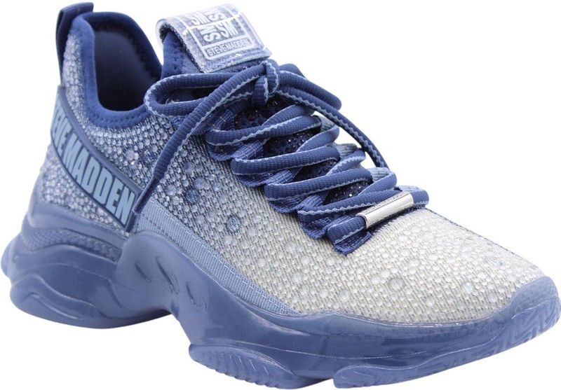 Steve Madden - SM11002320 - Trainers - Blauw - Synthetisch - Veters - Casual