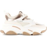 Steve Madden - Progressive - Sneakers - Ecru/Roségoud - Leer/Textiel