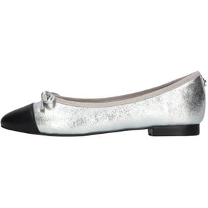 Steve Madden - Ellison - Ballerina's - Zilver - Leatherlook en Leer