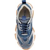 Steve Madden Possession Sneakers - Leren Sneaker - Dames - Blauw