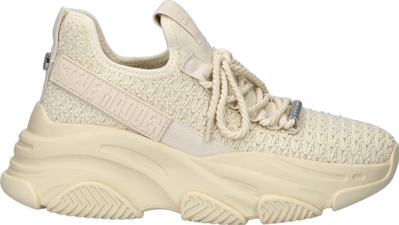 Steve Madden - Project - Sneakers - Cream Gold - Textiel