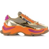 Steve Madden - Zoomz - Sneakers - Goud - Mesh-Textiel en Imitatieleer