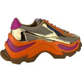 Steve Madden - Zoomz - Sneakers - Goud - Mesh-Textiel en Imitatieleer