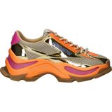 Steve Madden - Zoomz - Sneakers - Goud - Mesh-Textiel en Imitatieleer