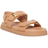 Steve Madden Mona Tan Leather - Dames Sandalen - SM11002535-03001-217