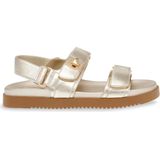 Sandalen - Effen - Leer - Velcro Sluiting