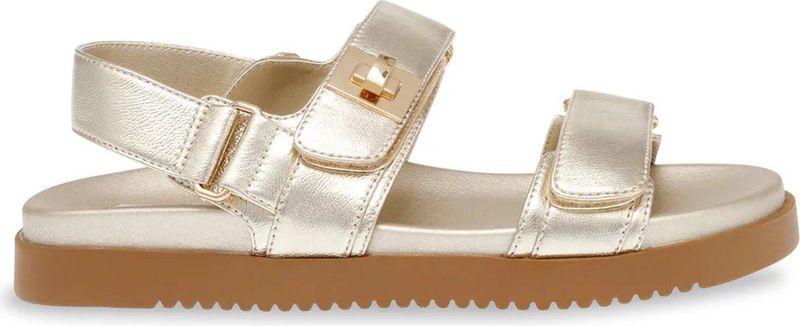 Sandalen - Effen - Leer - Velcro Sluiting