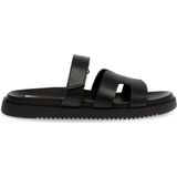 Steve Madden Sandal - Zwart Actie Leer