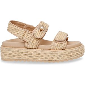 Steve Madden - Bigmona Sandaal - Raffia Weefwerk - Dames