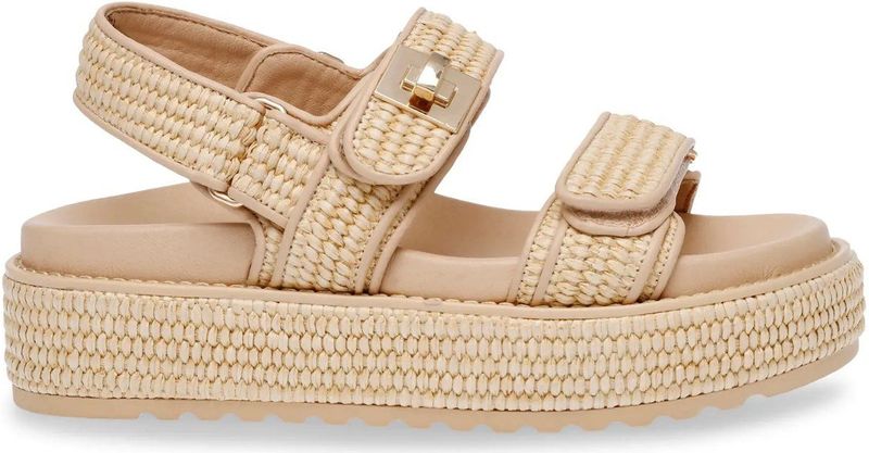 Steve Madden - Bigmona Sandaal - Raffia Weefwerk - Dames