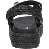 Steve Madden Bigmona Sandal - Zwart Raffia
