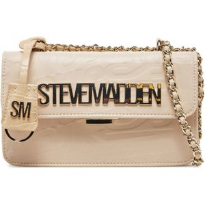 Steve Madden, Heren, Tassen, Beige, Maat: ONE Size Leer,