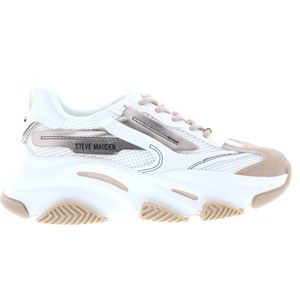 Steve Madden - Possession-E - Sneakers - Wit - Textiel