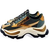 Steve Madden - Zoomz - Sneakers - Goud - Mesh/Textiel/Imitatieleer