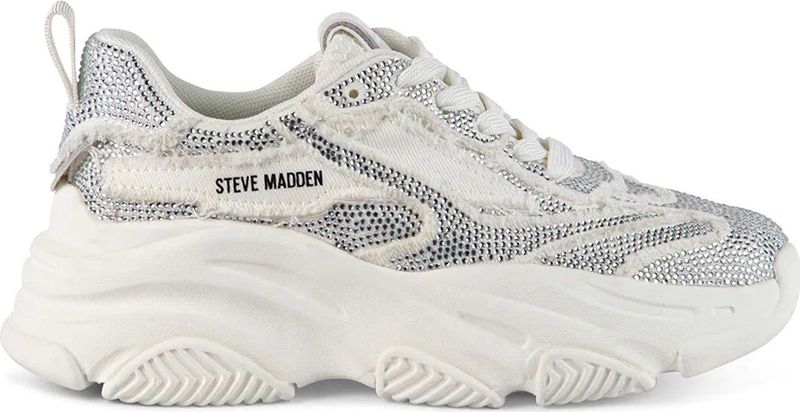 Steve Madden - Park Ave-R White - Sportschoenen - Wit