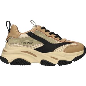 Steve Madden - Jpossession - Sneakers - Beige - Mesh Textiel