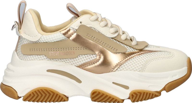 Steve Madden - Jpossession - Sneakers - Brons - Mesh - Leatherlook