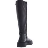 Laarzen - Galina - Gevoerd - Leer - Effen - Blokhak - Ritssluiting