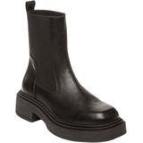 Steve Madden - Churro - Chelsea Boots - Zwart - Glad Leer - Middelhoge Hak