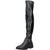 Overknee Laarzen - Leza - Effen - Ritszakken - Platte Hak