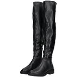 Overknee Laarzen - Leza - Effen - Ritszakken - Platte Hak