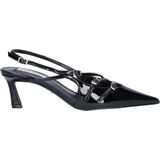 Steve Madden - Liana - Damespumps - Zwart - Spitse Teen - 8 cm Hakhoogte