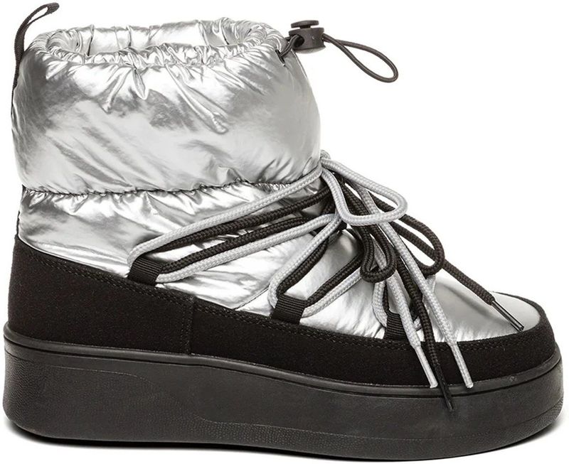 Steve Madden - Zienna Bootie - Dames Laars - Zilver - Synthetisch